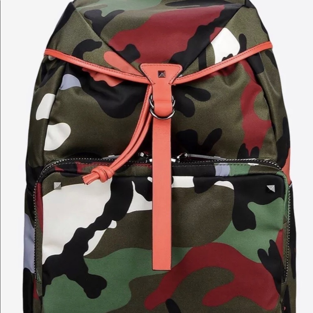 Valentino Military Backpack